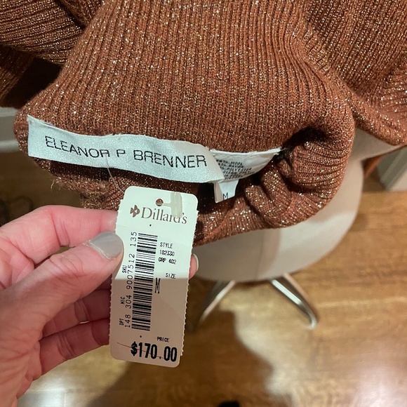NWT Eleanor P Brenner. Turtleneck  sweater - Picture 7 of 8